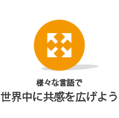 動画の多言語化イメージ